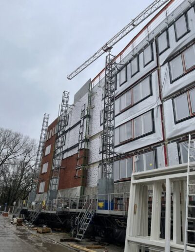 Isolatieproject D-Tech Bouwgroep Amsterdam Oost